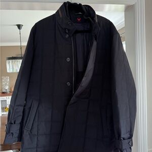 Men's Black Quilted Performance Jacket